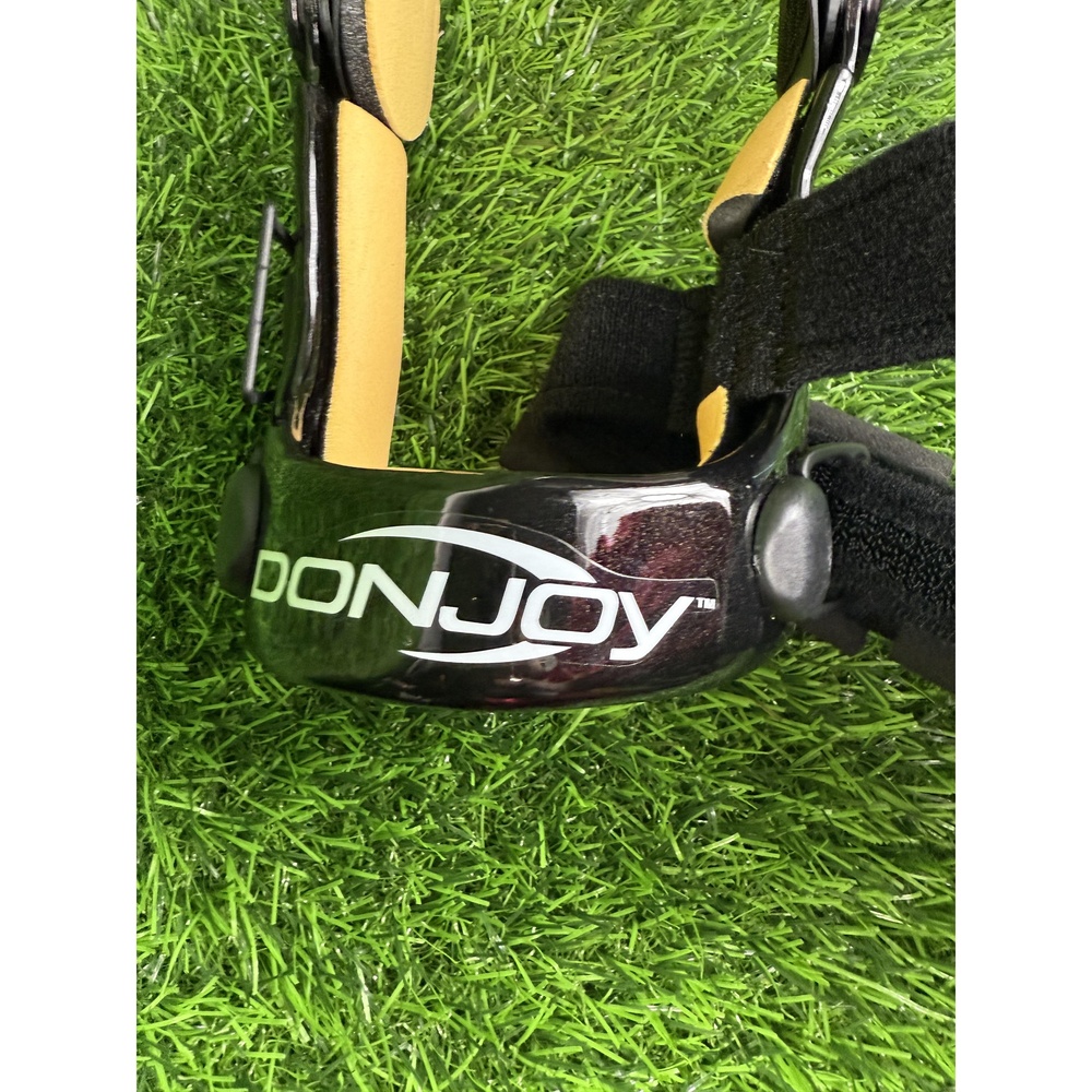 DONJOY Spinal Brace Black Tan Orthotic Adjustable Support Post-Op Pain Relief